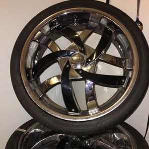 20” rims for sale as is...